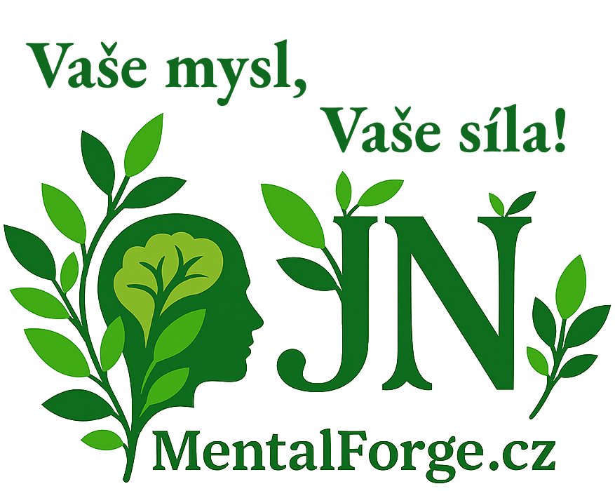 Logo koučovací značky MentalForge